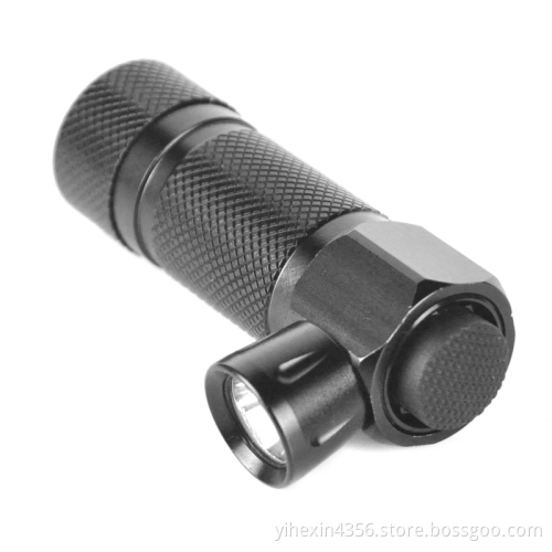 Boruit "L" Shape Hight Light Cree XPE Led Flashlight Police Mini Torch